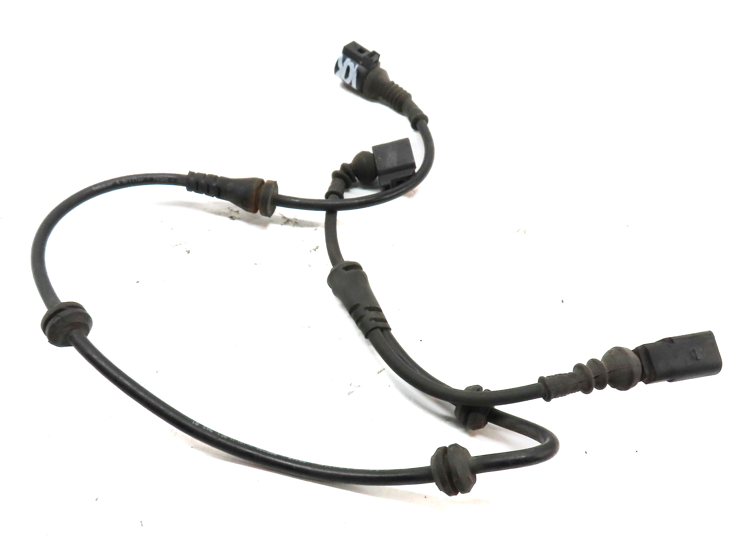 2008 AUDI Q7 (4L) REAR RIGHT ABS WHEEL SPEED SENSOR w/WIRE WIRING HARNESS — exact item pictured